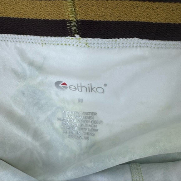 NWT Ethika Green and Yellow Patterned Boxer Briefs - Picture 5 of 11